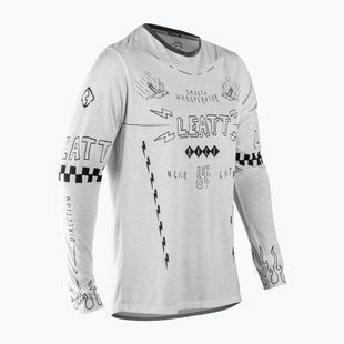 Maglia a manica lunga MTB da uomo Leatt MTB Gravity 3.0 cream white