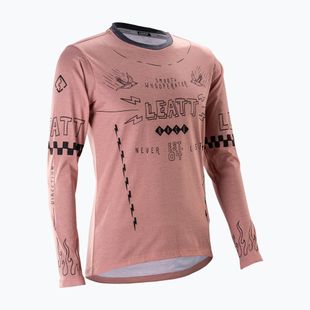Maglia a manica lunga da ciclismo donna Leatt MTB Gravity 3.0 W dusty pink