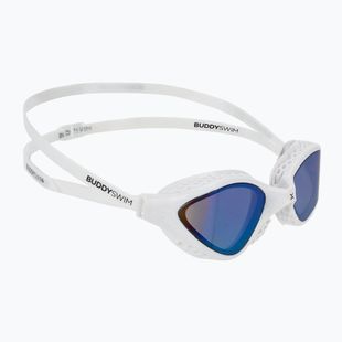 Occhiali da nuoto BuddySwim OzeanX Mirror bianco/blu
