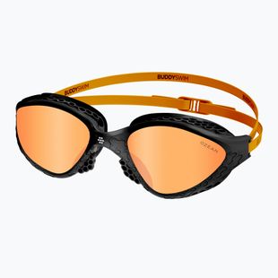 Occhialini da nuoto BuddySwim Ozean black/orange/orange
