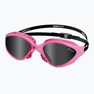Occhialini da nuoto BuddySwim Ozean pink/black/smoke