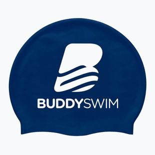 Cuffia da nuoto BuddySwim BLogo Silicone navy