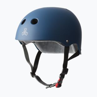 Triple Eight Il casco The Certified Sweatsaver navy opaco