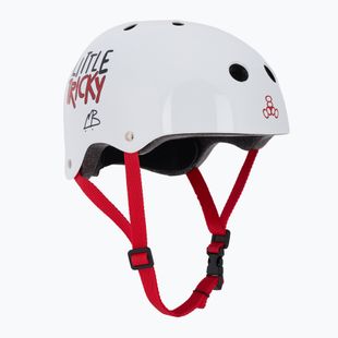 Casco per bambini Triple Eight Little Tricky bianco