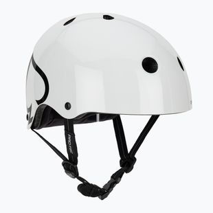 Casco Pro-Tec Low Pro bianco lucido