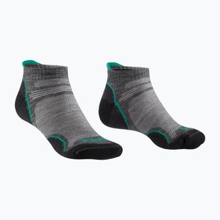 Calze da trekking da donna Bridgedale Hike Ultralight Merino Performance Low mid grey/surf