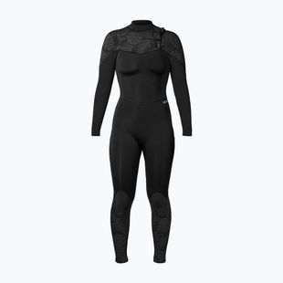 Muta da nuoto donna Xcel Comp 3/2 mm Full black/black palm/monstera print