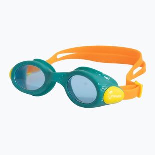 Occhialini da nuoto per bambini Finis H3 Goggle teal/orange