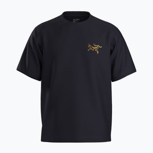 Maglietta Arcteryx Kragg Cotton Logo Uomo Nero 24k