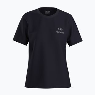 Maglietta Kragg Sl Cotton Emblem Crew Arcteryx donna, nero