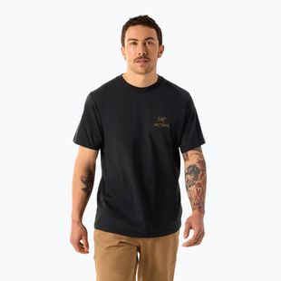 Maglietta da uomo Arc'teryx Kragg Sl Cotton Bird Word 24k black
