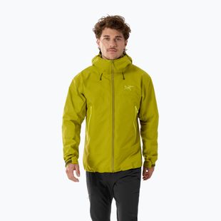 Giacca impermeabile da uomo Arcteryx Beta SL olive moss/euphoria