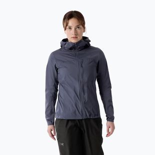 Giacca antivento da donna Arcteryx Squamish Hoody dark stratus