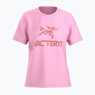 Maglietta da donna Arcteryx Kragg SL Cotton Heatmap Crew pineberry