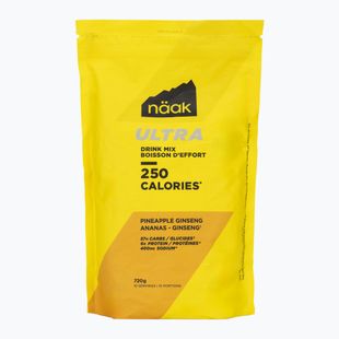 Bevanda energetica Näak Ultra Drink Mix 720 g pineapple ginseng