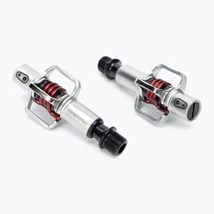 Pedali per bicicletta Crankbrothers Eggbeater 1 argento/rosso