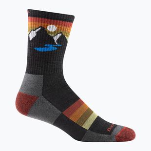 Calze da uomo Darn Tough Sunset Ridge Micro Crew Lightweight with Cushion charcoal