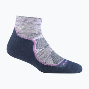 Calze da donna Darn Tough Light Hiker 1/4 Sock Cushion cosmic purple