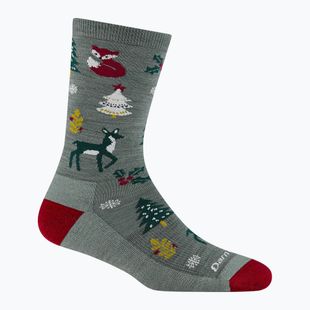 Calze da donna Darn Tough Yuletide Wild Crew Lightweight with Cushion balsam
