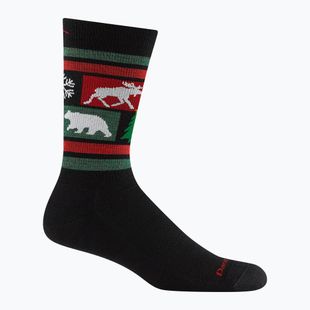 Calze da uomo Darn Tough Winterlandia Crew Lightweight with Cushion coal