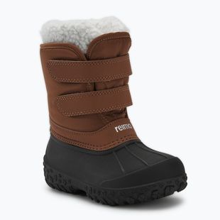Stivali da neve Reima Konkari per bambini, marrone cannella