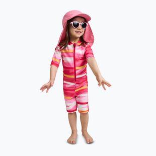 Tuta per bambini Reima Vesihiisi bright berry UPF 50+