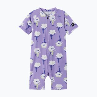 Reima Atlantti tuta da bambino UPF 50+ lilla fiorito