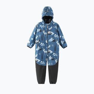 Tuta softshell Reima per bambini Mjosa blu oceano