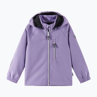 Giacca softshell da bambino Reima Vantti in fiore lilla
