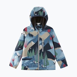 Giacca softshell Reima da bambino Vantti blu oceano