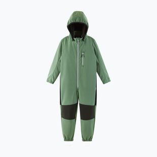Tuta softshell da bambino Reima Nurmes verde argilla più profondo