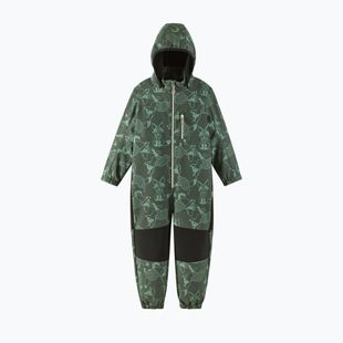 Tuta softshell da bambino Reima Nurmes verde timo più profondo