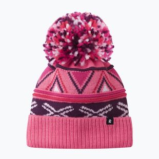 Cappello invernale per bambini Reima Kirjoen soft coral