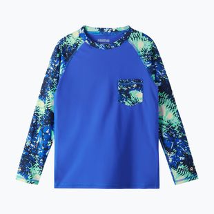 Maglia a maniche lunghe da nuoto per bambini Reima Kroolaus sparkly blue