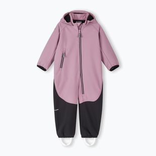 Tuta softshell per bambini Reima Mjosa grey pink