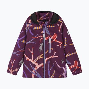 Giacca softshell per bambini Reima Vantti deep purple