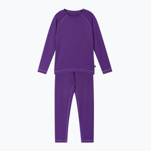 Set di biancheria termica per bambini Reima Lampo plum purple