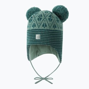 Berretto invernale da bambino Reima Kuuru stone green
