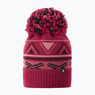 Berretto invernale da bambino Reima Kirjoen cranberry