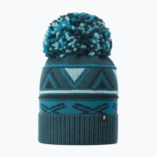 Berretto invernale da bambino Reima Kirjoen dark teal