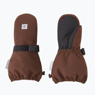 Guanti da sci per bambini Reima Ote umber brown
