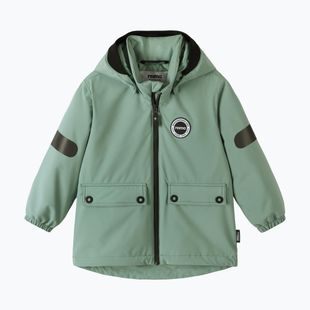 Giacca impermeabile per bambini Reima Symppis stone green