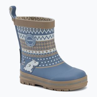 Stivali di gomma per bambini Reima Moomin Magisk blue ocean