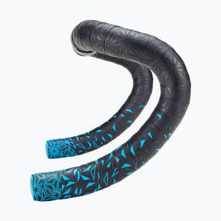 SUPACAZ Super Sticky Kush Star Fade blu neon/spine blu ano fascia per manubrio
