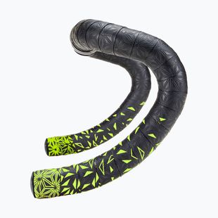 SUPACAZ Super Sticky Kush Star Fade giallo neon star fade/spine giallo neon fascetta manubrio