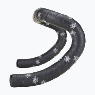 SUPACAZ Super Sticky Kush Galaxy 2,5 mm bianco stampato/ano nero tasselli manubrio wrap