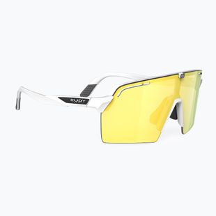 Occhiali da sole Rudy Project Spinshield Pro white matte/multilaser yellow