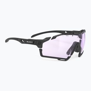 Occhiali da sole Rudy Project Cutline nero opaco/impactx fotocromatico 2 laser purple