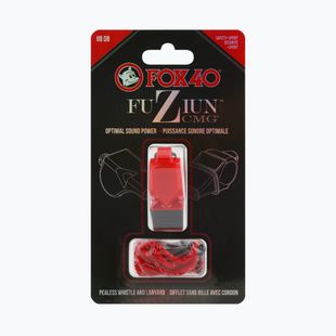 Fischietto con corda Fox 40 Fuzion CMG rosso