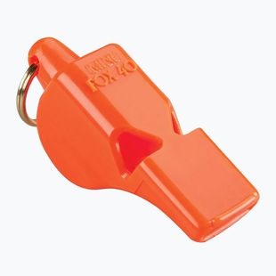Fischietto con cavo Fox 40 Mini Safety arancione
